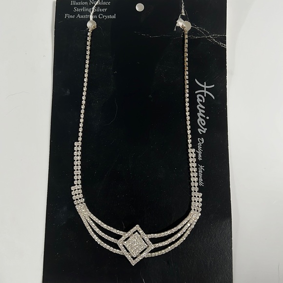 🛑 Illusion necklace sterling silver - Picture 2 of 4